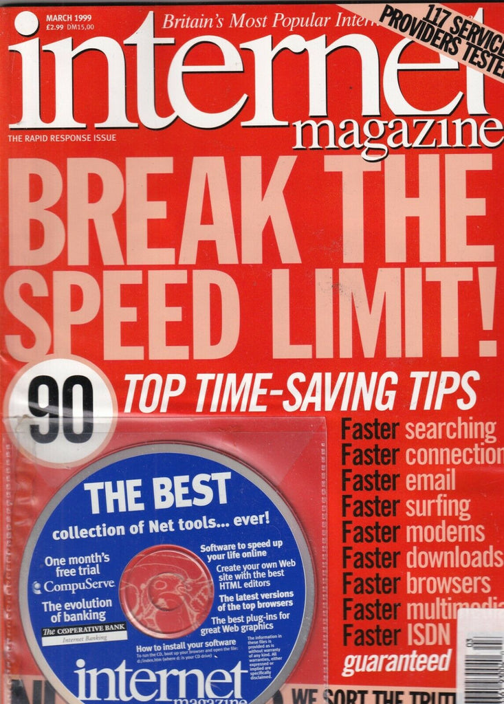 Internet Magazine 90 Top Time Saving Tips March 1999 100919nonr