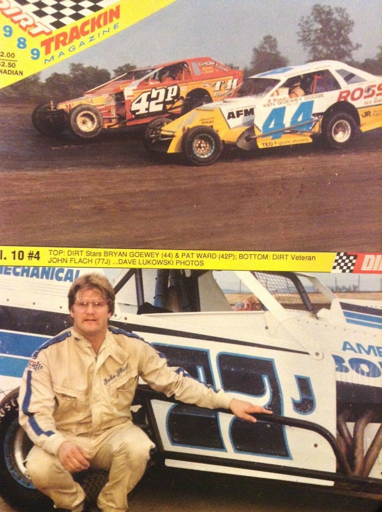 Dirt Trackin Magazine Bryan Goeway & Pat Ward 1989 Vol.10 No.4 111518nonrh