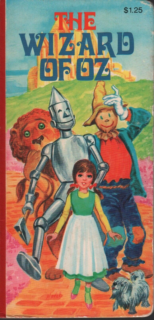 The Wizard of Oz Vintage Hardbook by Modern Promotions Nodel Art 011020AME2