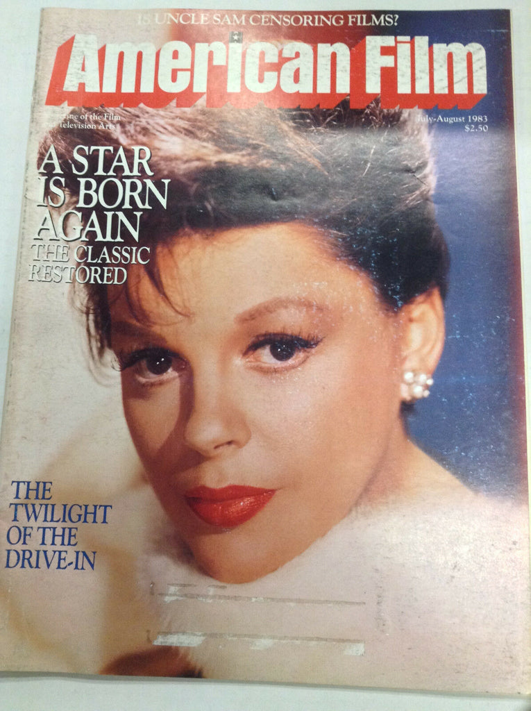 American Film Magazine Judy Garland Twilight Of Drive In August 1983 040617nonr