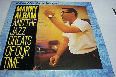 33RPM Vinyl Manny Albam and "The Jazz Greats Of Our Time" 021313JDE