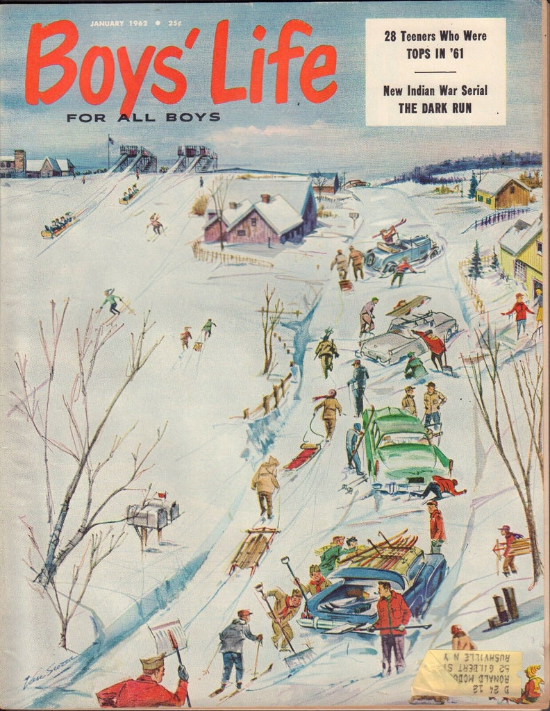Boy's Life January 1962 28 Teeners Who Were Tops in '61 w/ML 011717DBE