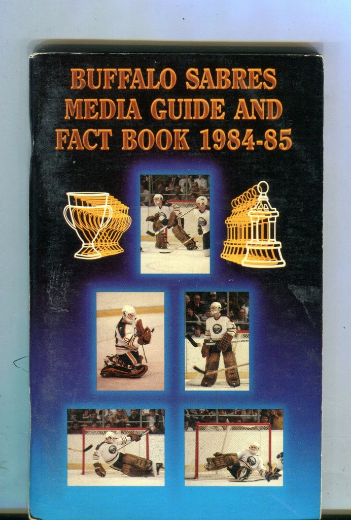 Buffalo Sabres 1984-85 Media Guide VG 012417jhe