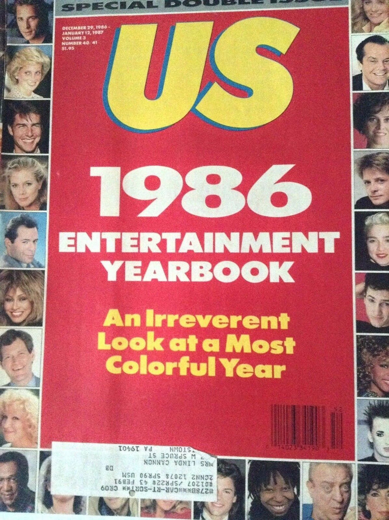 US Magazine 1986 Entertainment Yearbook January 12, 1987 082217nonrh