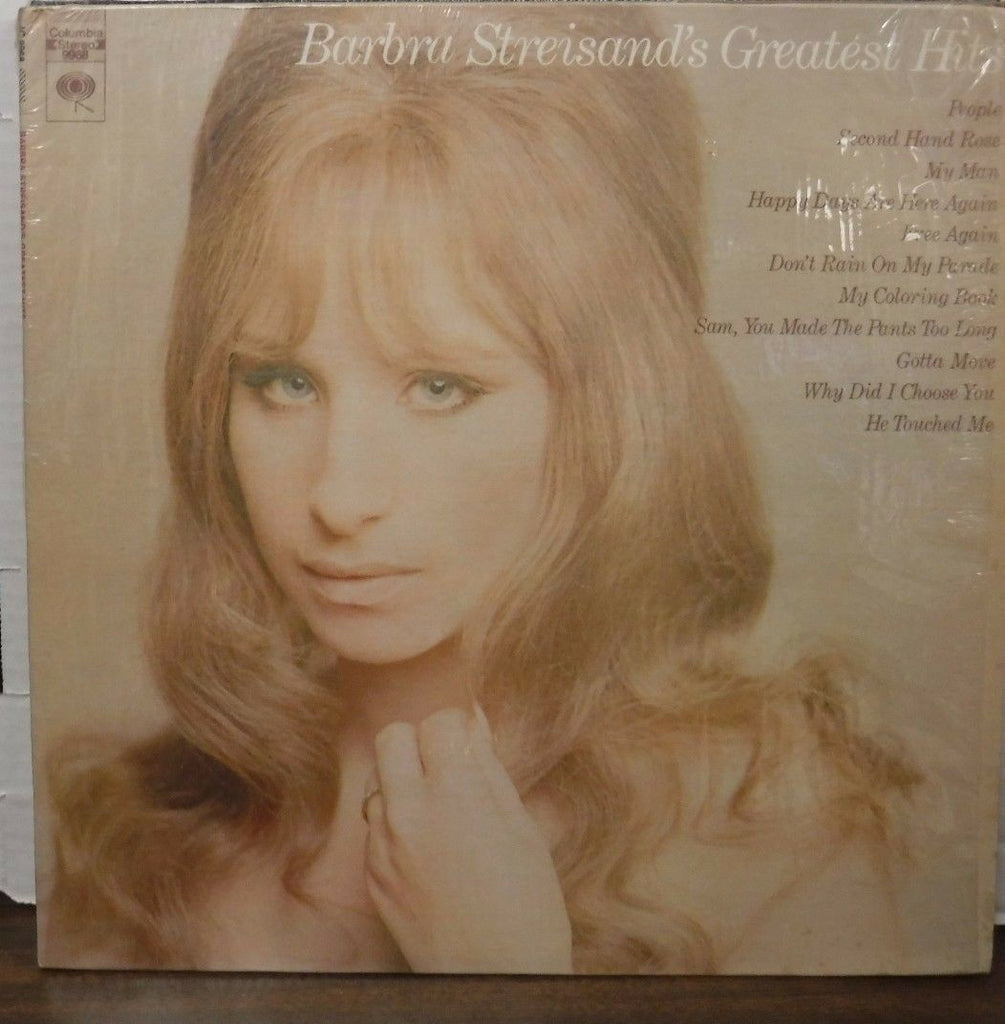 Barbara Streisand's Greatest Hits 33RPM JC9968 123116LLE