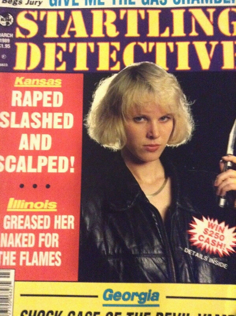 Startling Detective Magazine Shocking Devil Vampire March 1989 122418nonrh