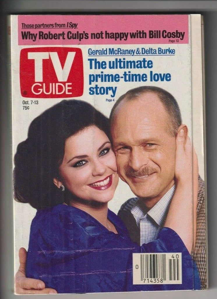 Tv Guide Mag Robert Culp Bill Cosby October 7, 1989 110519nonr