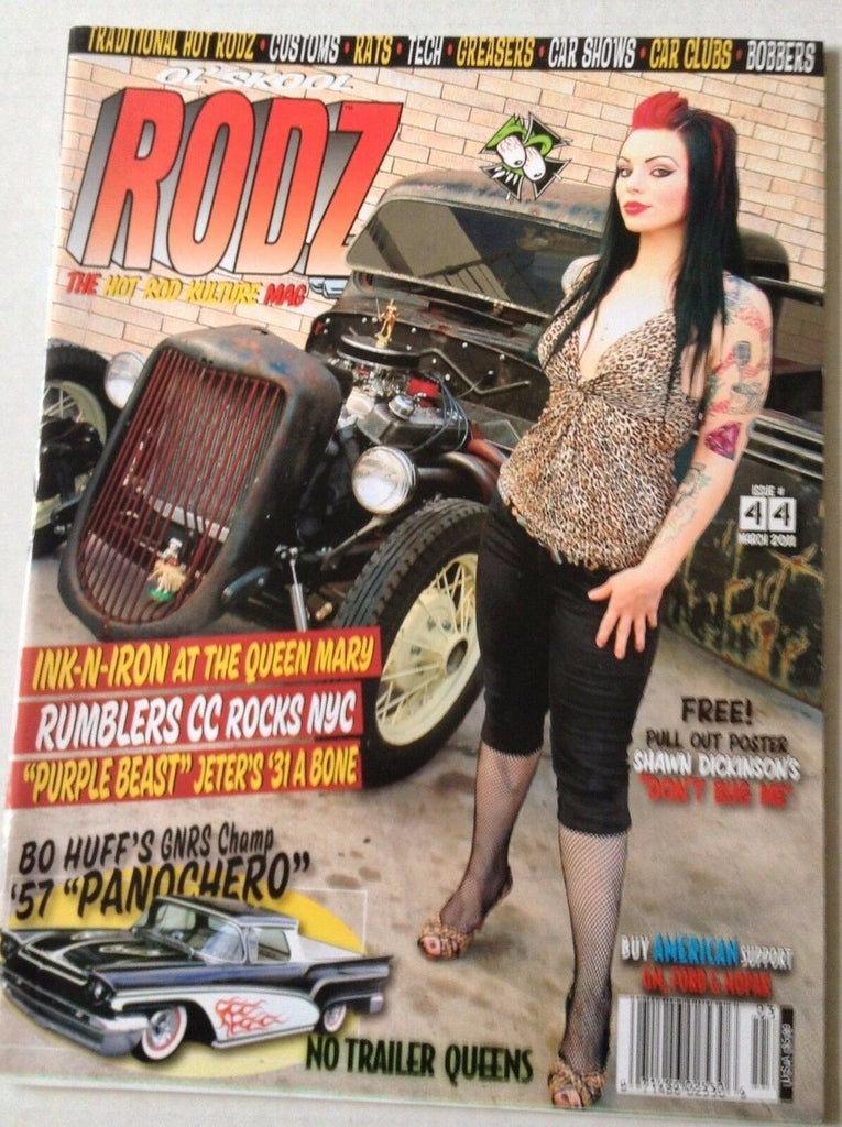 Ol' Skool Rodz Magazine Shawn Dickinson Panochero March 2011 030217NONRH