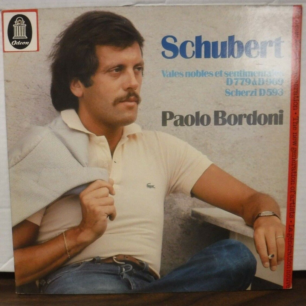 Schubert Vales Nobles et Sentimentales D779 D969 Paolo Bordoni #0233 030318LLE