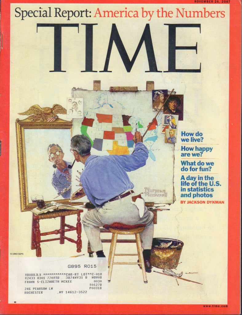 Time November 26 2007 Norman Rockwell 092917nonDBE