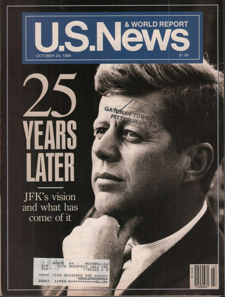 US News & World Report October 24 1988 John F Kennedy 071519AME