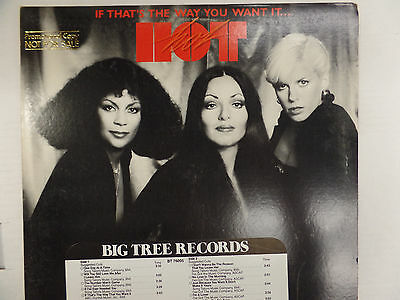 If Thats The Way You Want It Hot Hot PROMO 33RPM 053016 TLJ