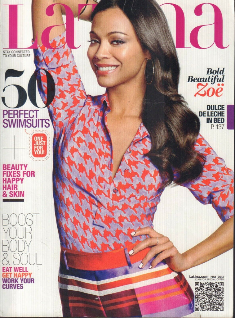 Latina Magazine May 2013 Zoe Saldana 082918AME