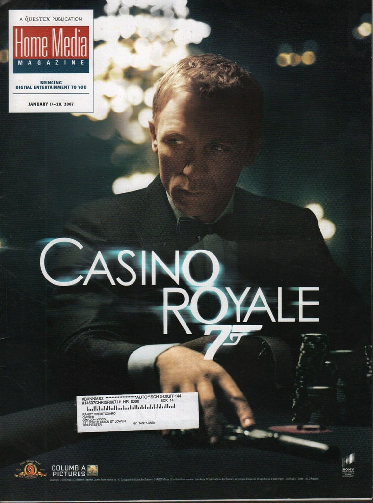 Home Media Magazine January 14-20 2007 Casino Royale w/ML 031418DBE