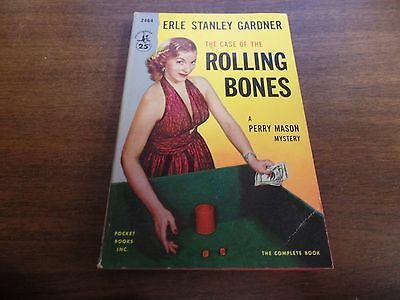 The Case of the Rolling Bones Erle Stanley Gardner 1955 184pgs Novel 121915ame