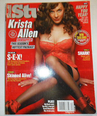 Stuff Magazine Kirsta Allen & Kid Rock December 2003 NO ML 031815R