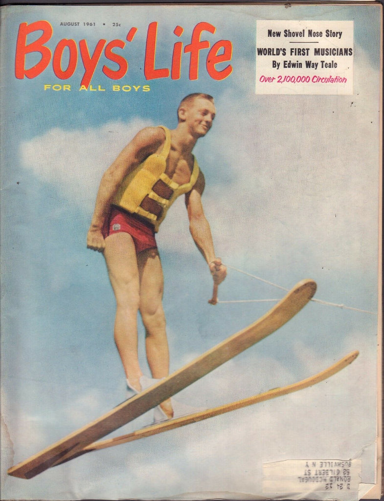 Boy's Life August 1961 Worlds First Musicians w/ML 011717DBE