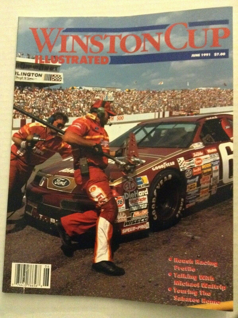 Winston Cup Illustrated Roush Profile Michael Waltrip June 1991 082819nonrh