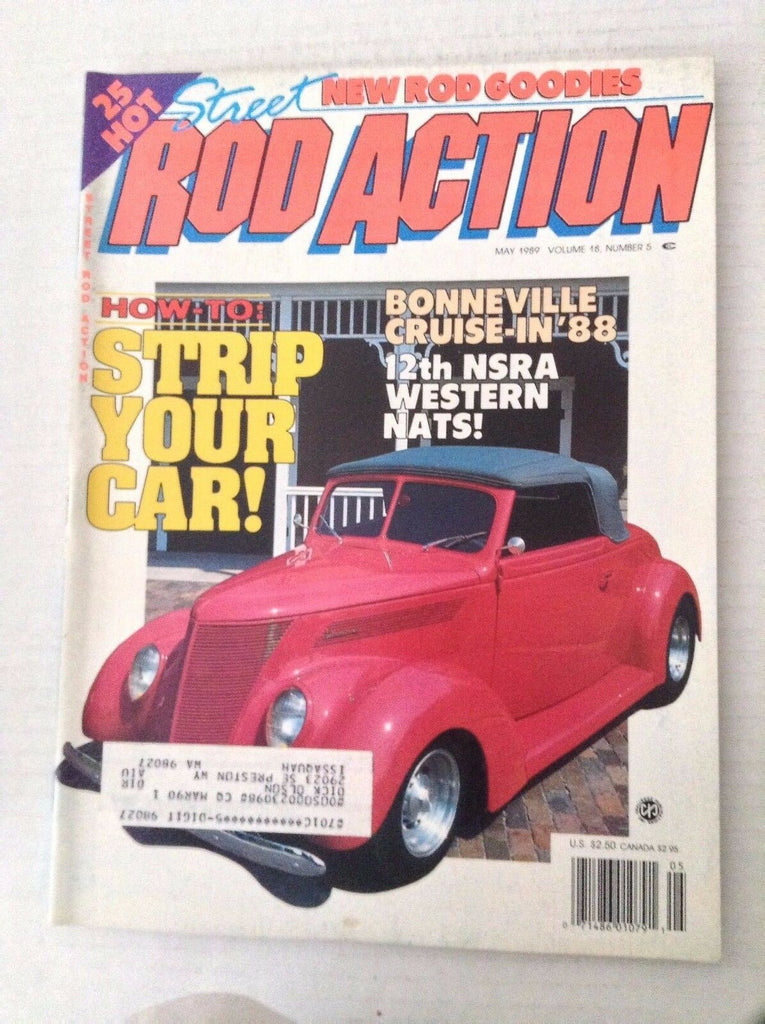 Rod Action Magazine Strip Your Car Bonneville CruiseIn May 1989 031417NONRH