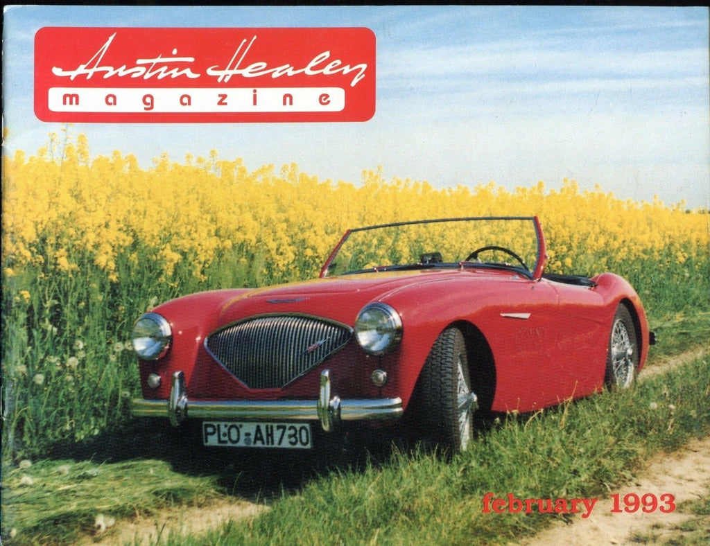 Austin Healey Magazine February 1993 BN1 EX w/ML On Back 022717nonjhe