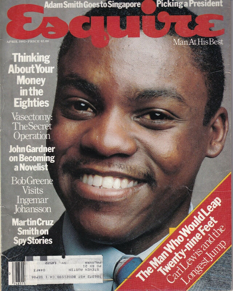 Esquire Magazine Martin Cruz Smith John Gardner April 1983 021219nonr