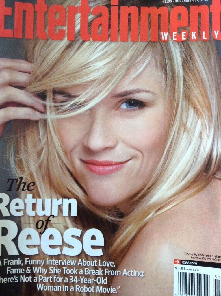 Entertainment Weekly Magazine Reese Witherspoon December 17, 2010 120818nonrh