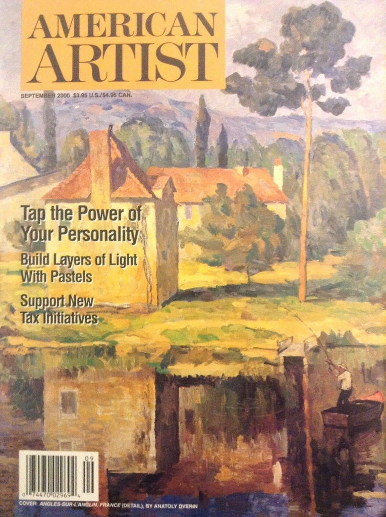 American Artist Magazine Power OF Your Personality September 2000 101217nonrh3