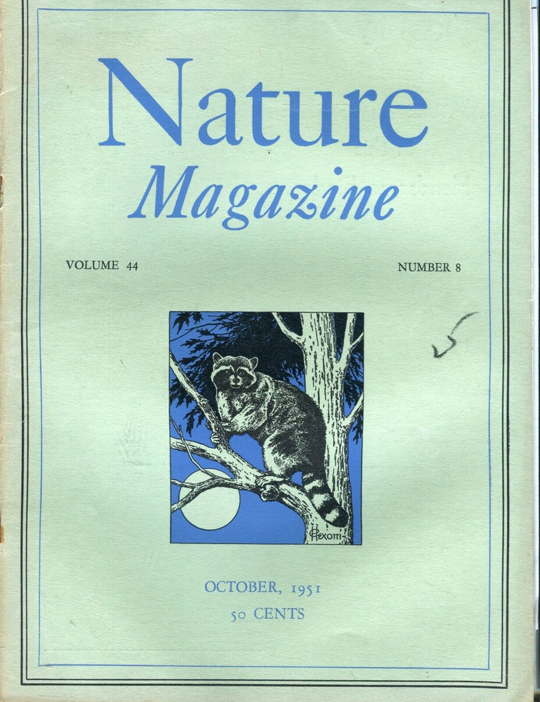 Nature Magazine November 1951 w/ML On Back 012017jhe