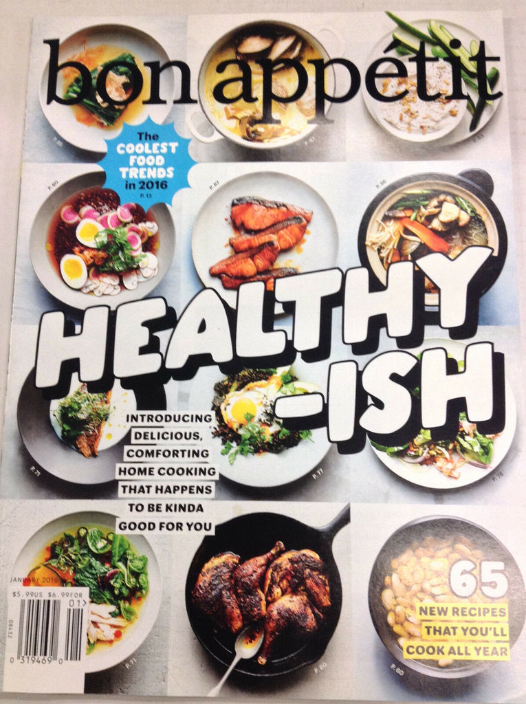 Bon Appetit Magazine Healthyish Recipes Homecooking January 2016 050417nonr