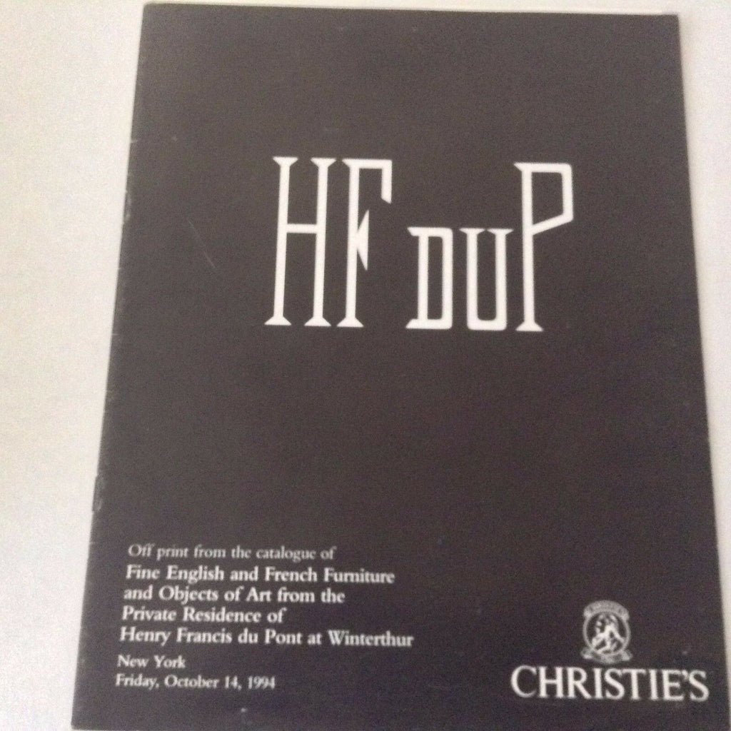 Christie's Art Catalog English & French Furniture October 14, 1994 060917nonrh