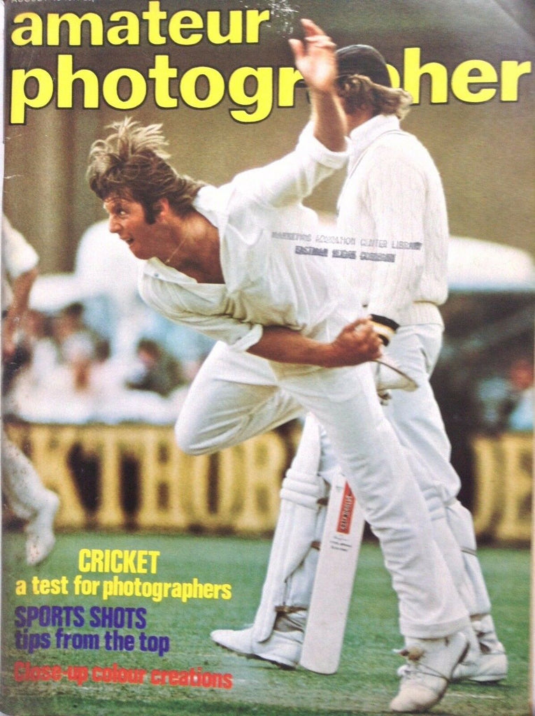 Amateur Photograper Magazine Cricket pictures August 10, 1977 101817nonrh2