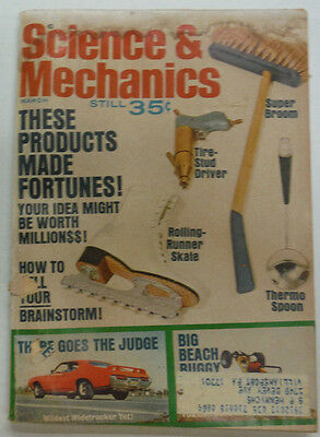 Science & Mechanics Magazine Products That Made Fortunes March 1969 050515R