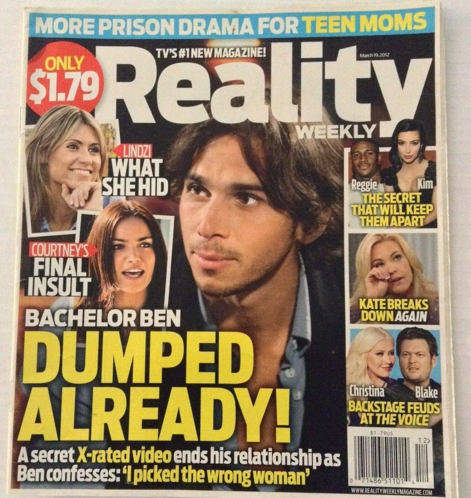 Reality Weekly Bachelor Ben Christina Aguilera March 19, 2012 022719nonrh