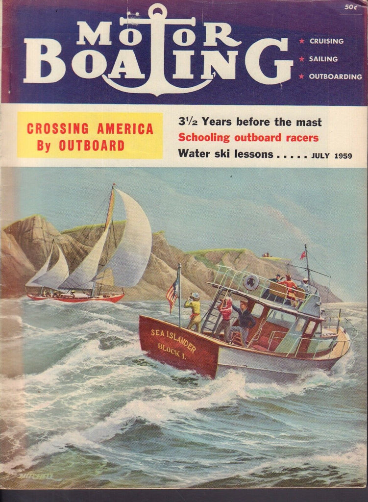 Motor Boating July 1959 Crossing America by Outboard 042017nonDBE