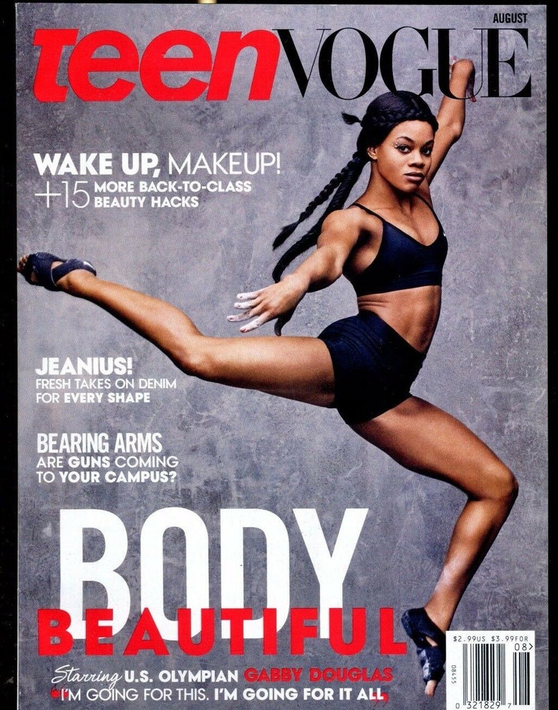 Teen Vogue Magazine August 2016 Gabby Douglas EX 021517jhe