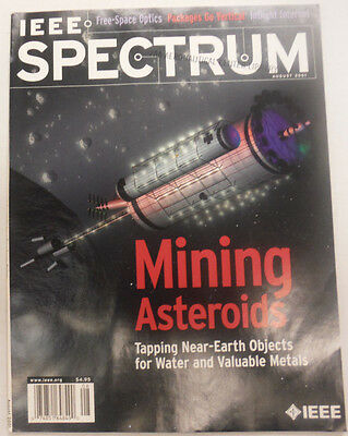 IEEE Spectrum Magazine Mining Asteroids August 2001 FAL 061815R