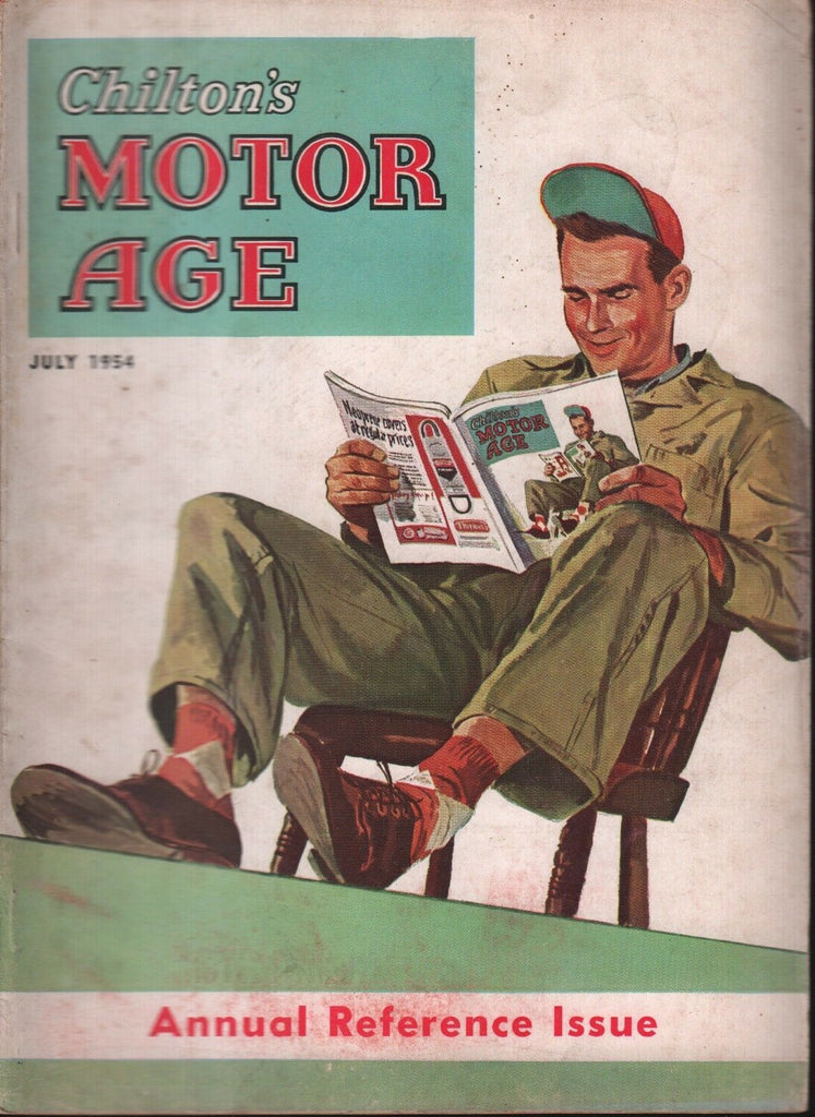 Chilton's Motor Age July 1954 Annual Reference Issue 100218ame
