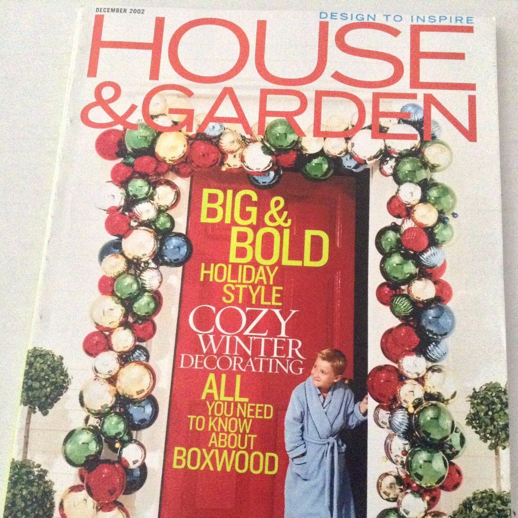 House & Garden Magazine Big & Bold Cozy Winter December 2002 071317nonrh3
