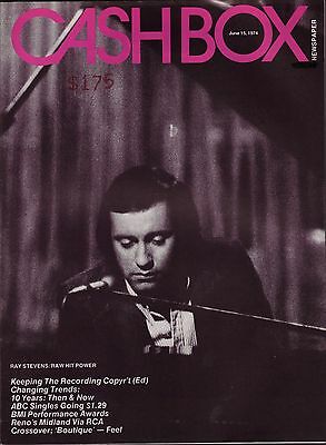 Cash Box June 15 1974 Ray Stevens EX 120215DBE
