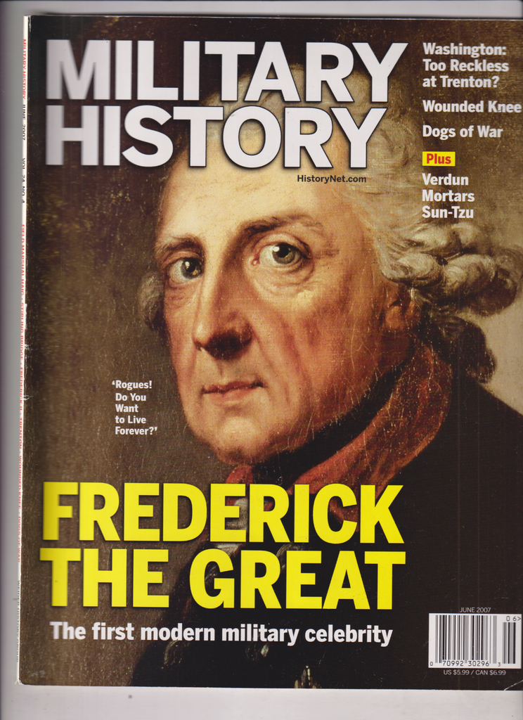 Military History Mag Frederick The Great Verdun Mortar June 2007 121719nonr