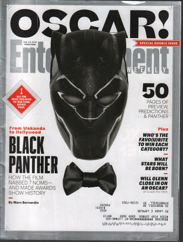 Entertainment Weekly February 2019 Black Panther Chadwick Boseman 083120ame