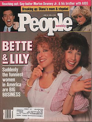 People Weekly June 20 1988 Bette Midler, Lily Tomlin w/ML VG 012816DBE