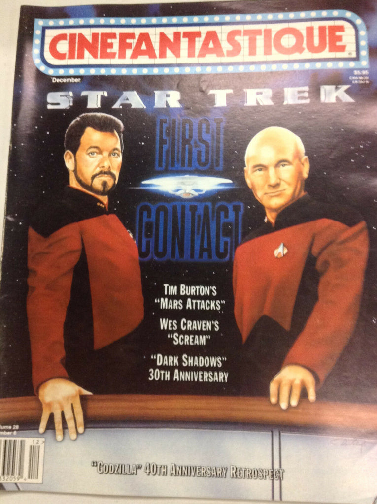 Cinefantastique Magazine Star Trek Patrick Stewart December 1996 042617nonr2