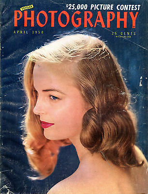 Popular Photography Magazine April 1950 VG 062916jhe