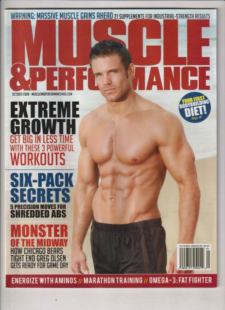 Muscle & Performance Mag Greg Olsen David Kimmerle October 2009 030720nonr