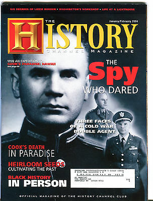 The History Channel Magazine January/February 2004 Spy Who Dared EX 072916jhe