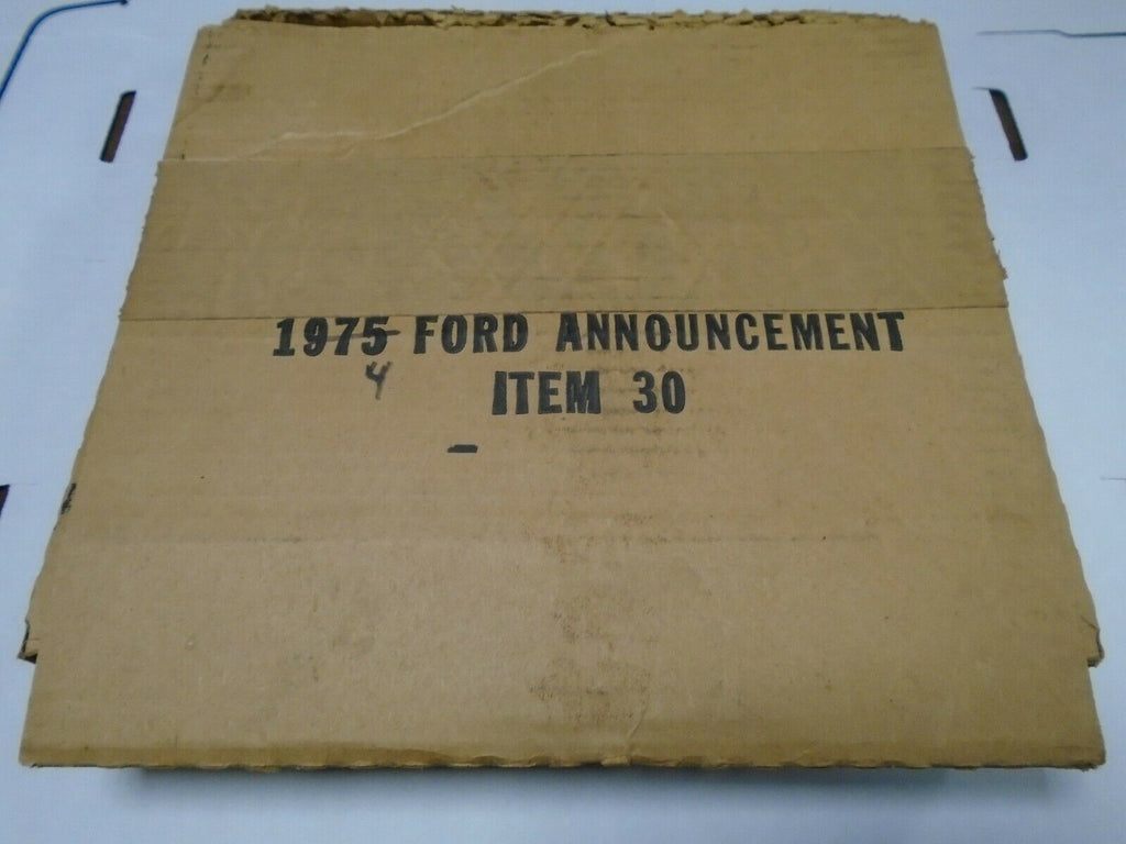 1974 Ford Dealer's Announcement Promo Kit with Interior Samples 111819AMT
