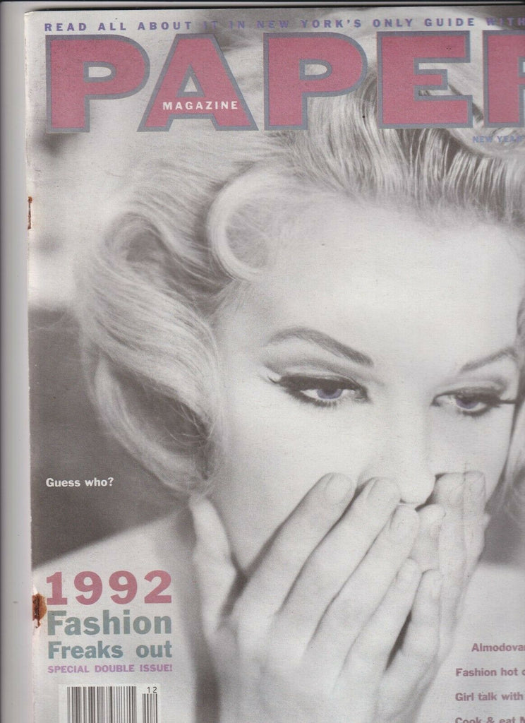 Paper Mag Jean Girl Eva Almodovar New Year's 1992 102519nonr