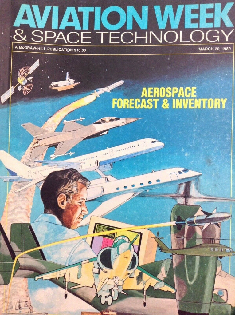 Aviation Week Magazine Aerospace Forecast & Inventory March 20, 1989 010918nonrh