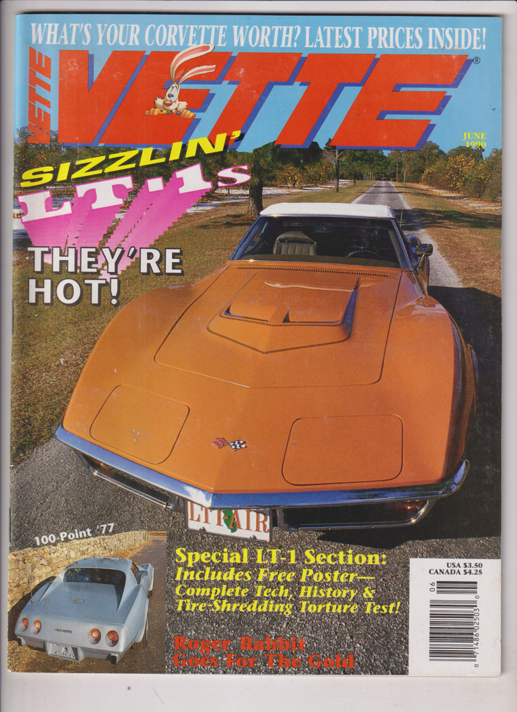 Vette Mag LT-1 Special & Tire Shredding June 1990 122719nonr